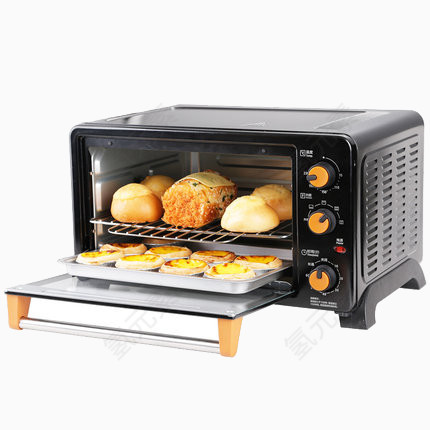 Midea美的 MG25NF-AD家用多功能烘焙小电烤箱25升 烤叉 二代正品