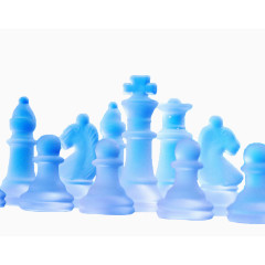 蓝色的国际象棋