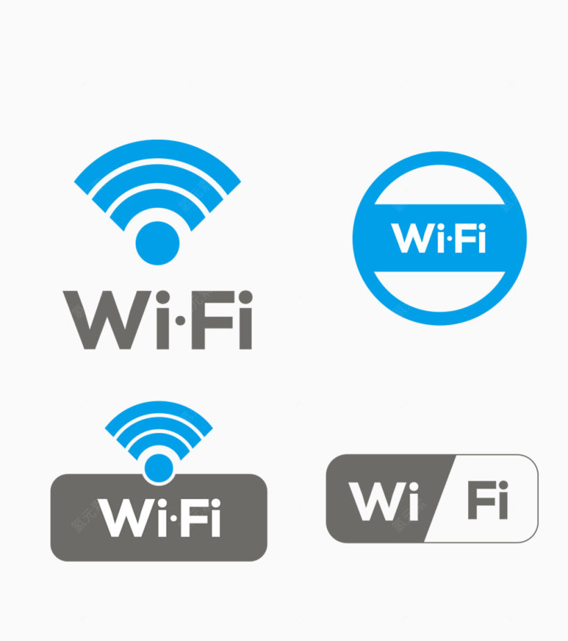矢量wifi网络图标下载