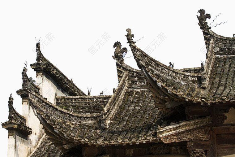 中式传统屋檐