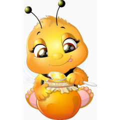 喝蜂蜜的蜜蜂
