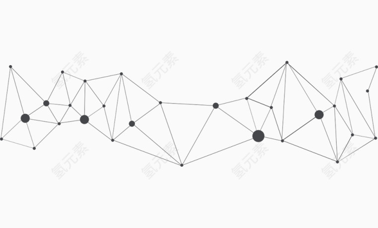 黑白蜘蛛网状