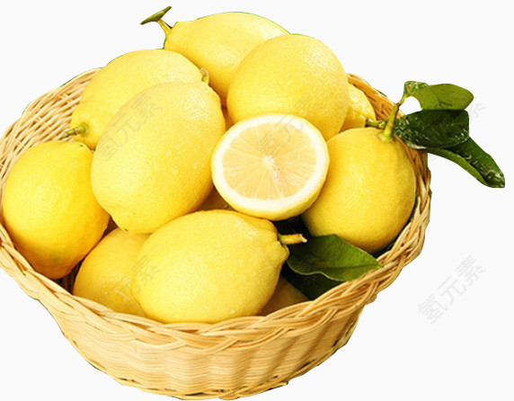 新鲜柠檬果