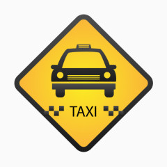 TAXI矢量图图标