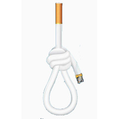 创意戒烟平面广告图片