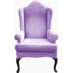 紫色舒适椅子
