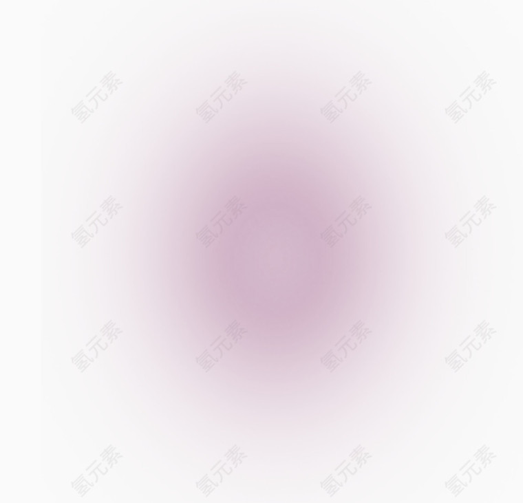紫色光晕效果元素