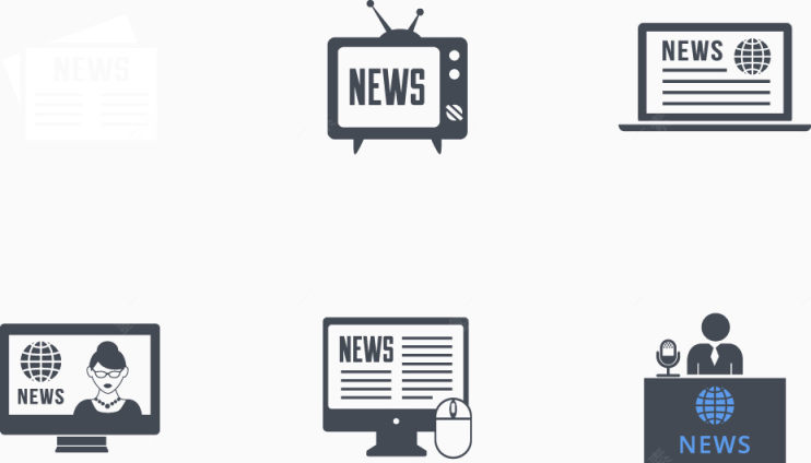 矢量最新的新闻图标下载
