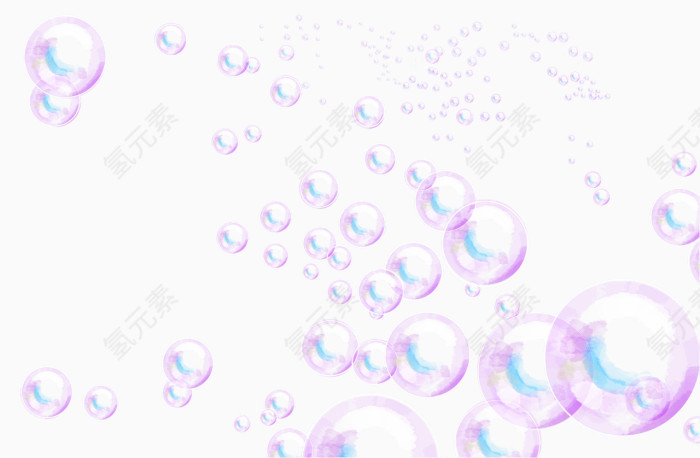 粉色气泡