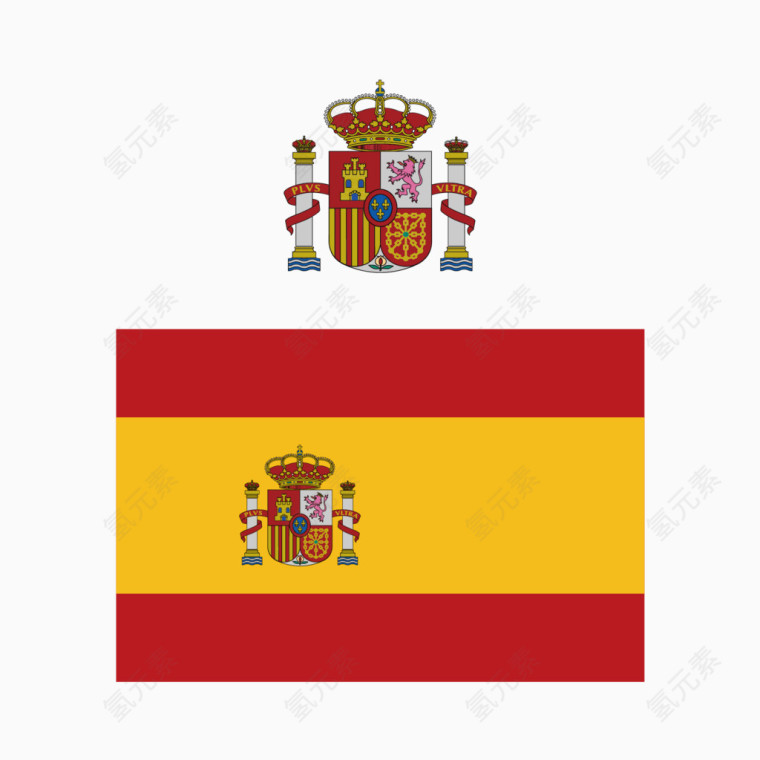 矢量西班牙国徽