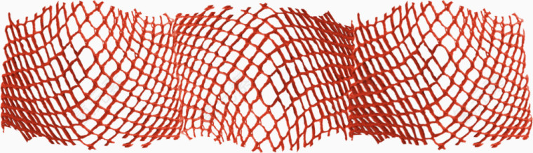 红色漂亮渔网