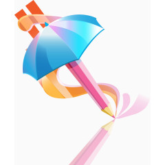矢量雨伞