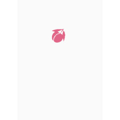 PPT设计粉色桃子小图标