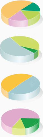 矢量饼型图下载