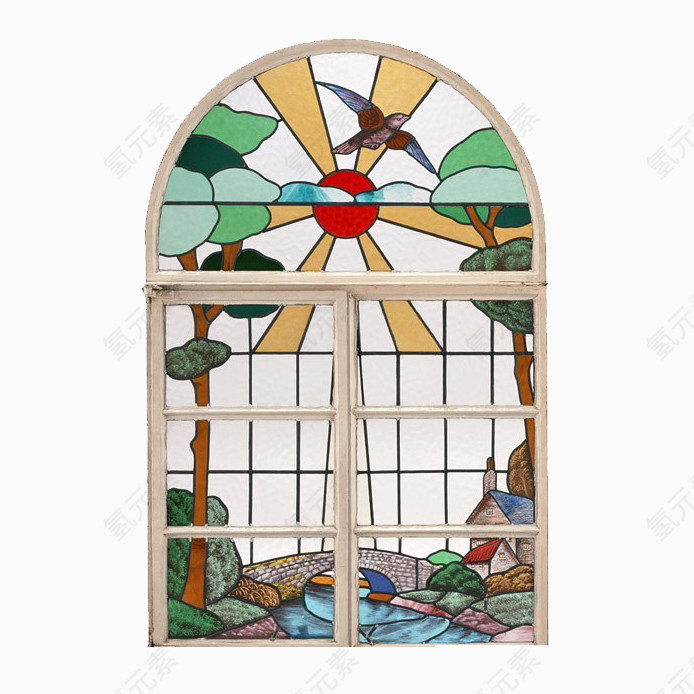 教堂的窗户