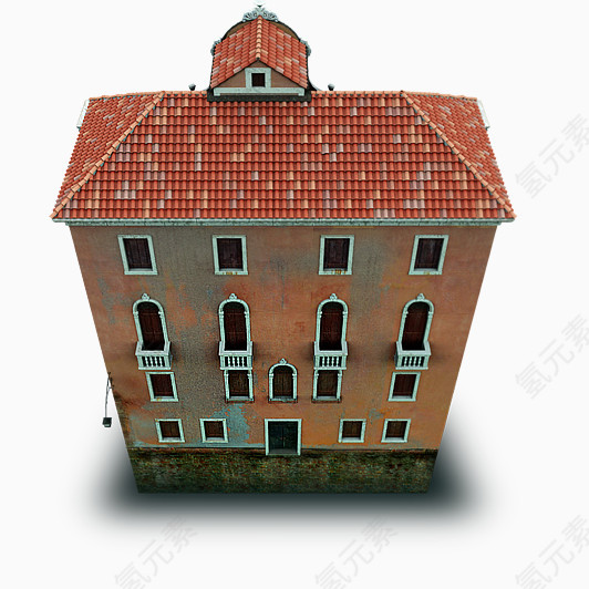 楼房模型素材图片