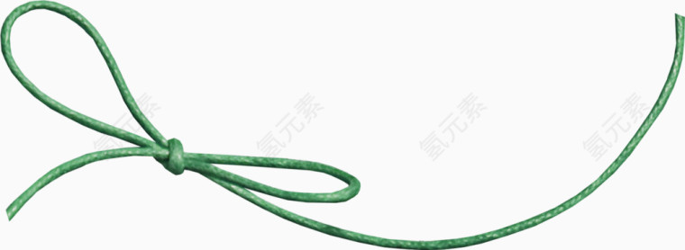 绿色漂亮绳子