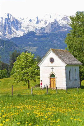 小教堂萨尔茨堡奥地利