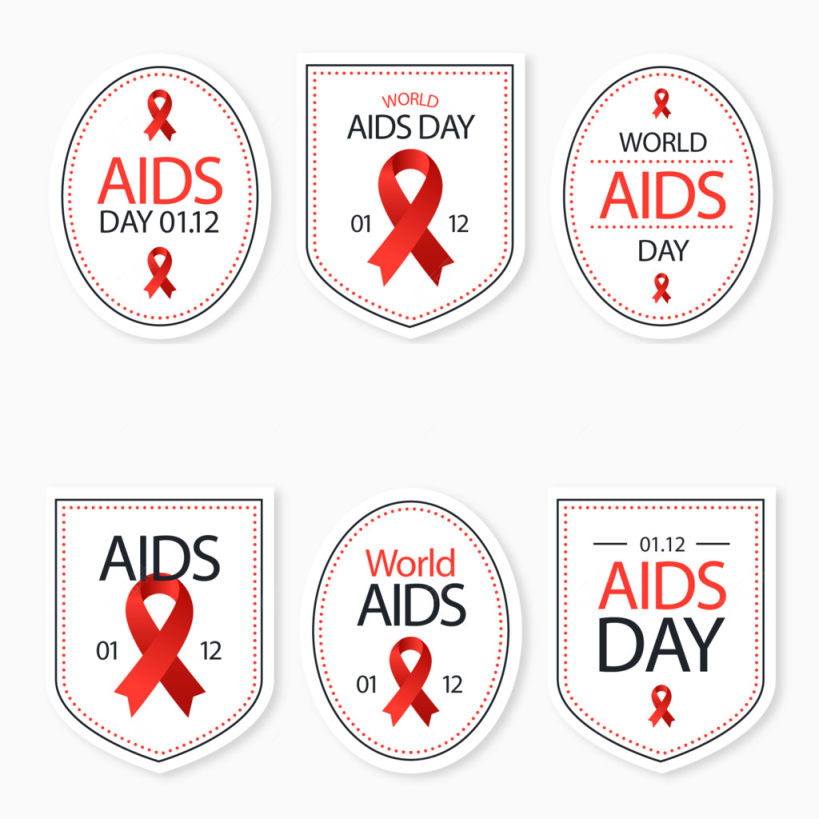 世界艾滋病日矢量图下载