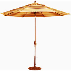 太阳伞实物装饰