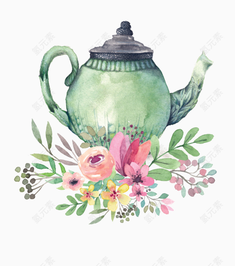 艺术的茶壶