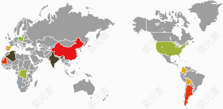 地图表元素