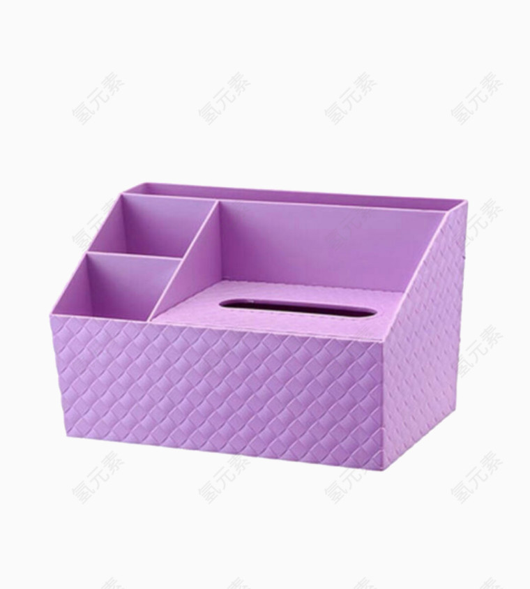 紫色纸巾盒
