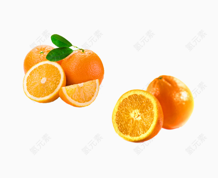黄色的橙子