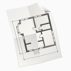 白色建筑施工图结构图