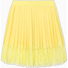 黄色半身裙