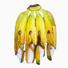 香蕉浮雕设计