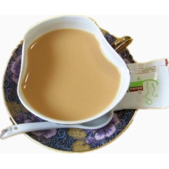 一杯香浓奶茶