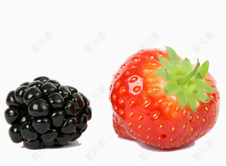 黑莓和草莓