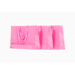 粉色购物包