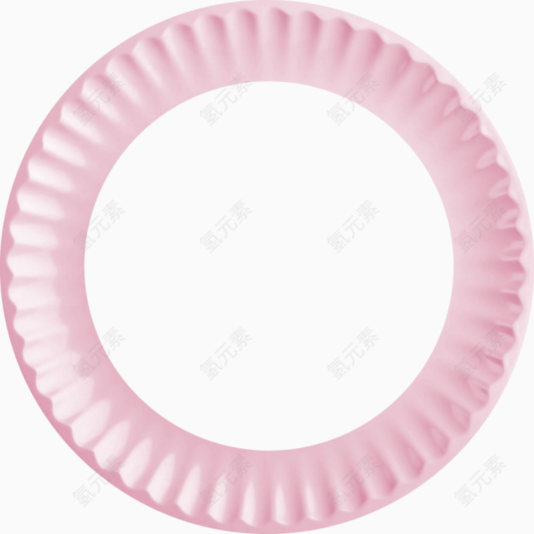粉色漂亮圆环