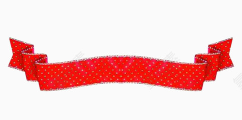 红色丝带标题框