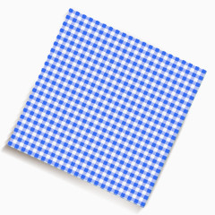 一块蓝色点状的布