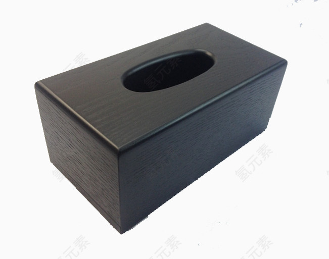 黑色纸巾盒