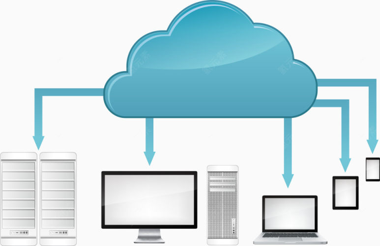 矢量卡通云服务下载