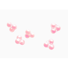 粉色珠子
