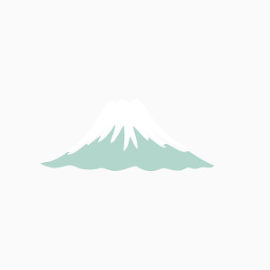 富士山简约日式装饰