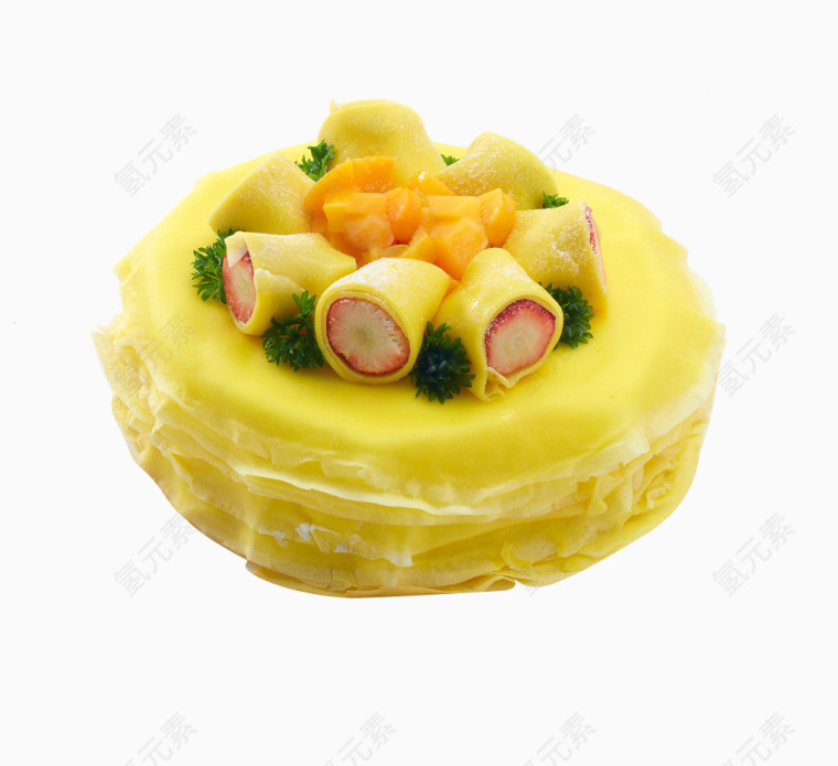 黄色蛋糕