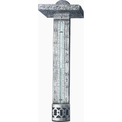 石柱温度计