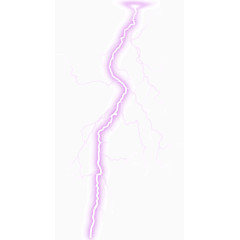 紫色的雷电
