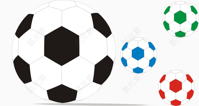 足球二维矢量图