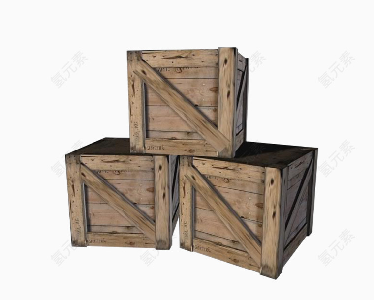 木箱储物箱子