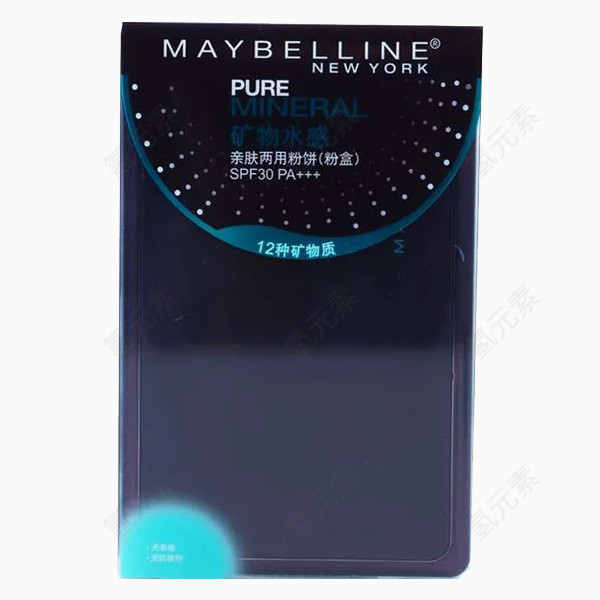 Maybelline 美宝莲 矿物水感亲肤两用粉盒 7.5克/盒包装