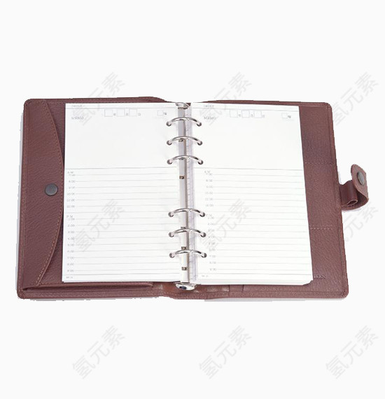 褐色的笔记本