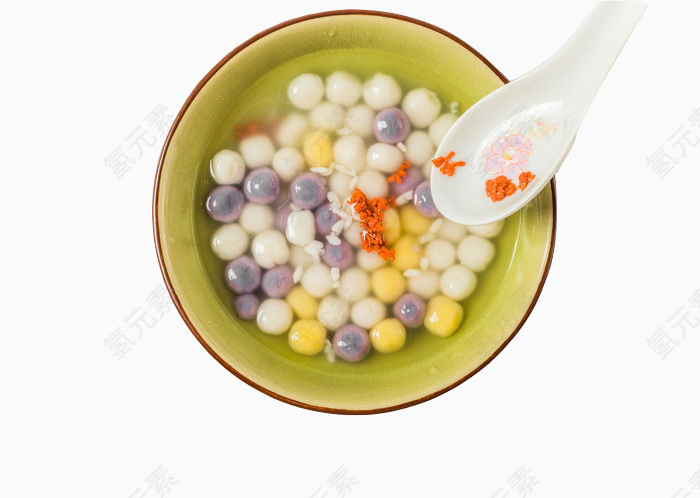 多色丸子汤