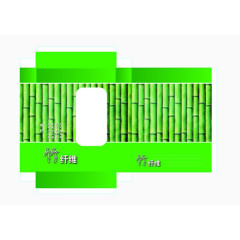 竹纤维盒子设计图